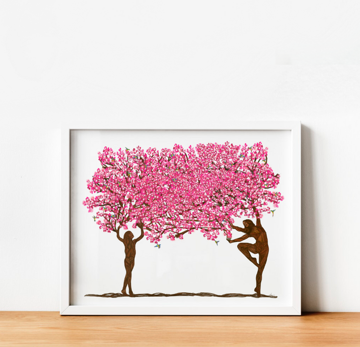 Rooted in Strength and Beauty Family | Art Print | LAST CHANCE