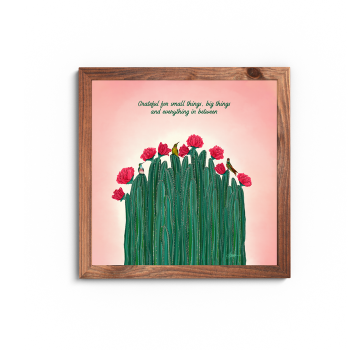Feeling Grateful   | Quote Art Print