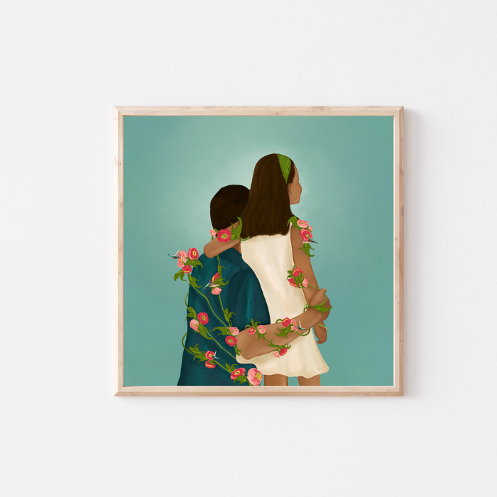 Forever My Little Girl | Art Print | NEW