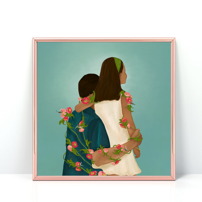Forever My Little Girl | Art Print | NEW