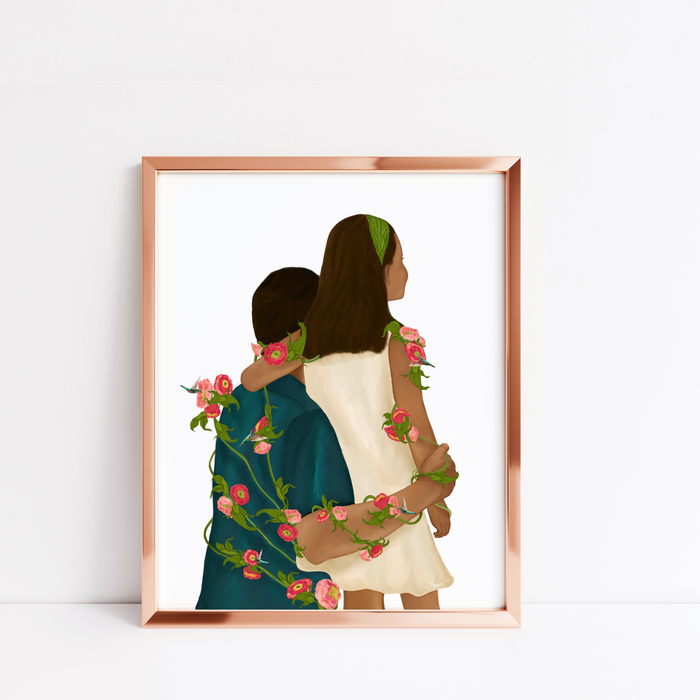 Forever My Little Girl | Art Print | NEW