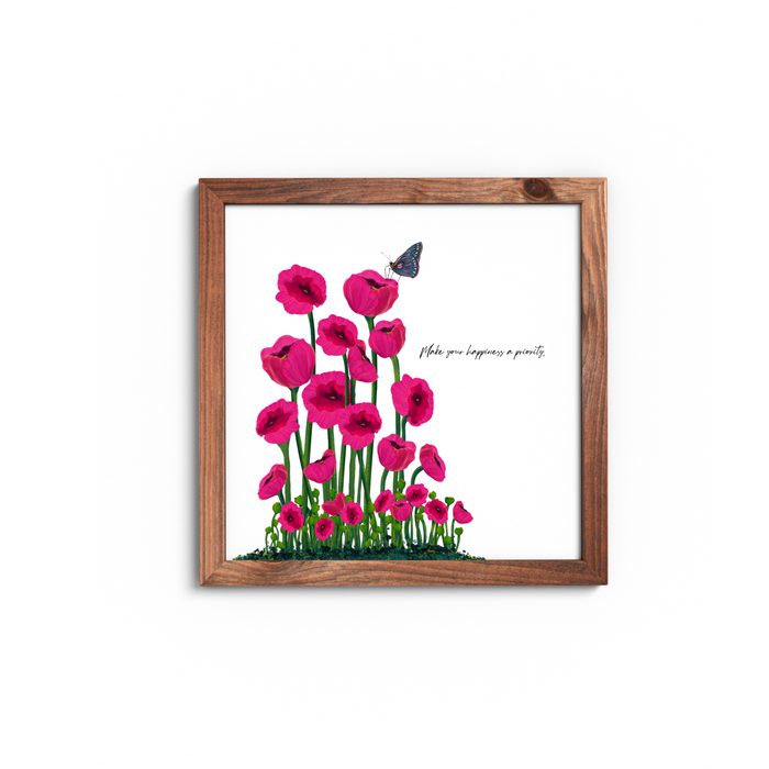 Happiness | Quote Art Print | New