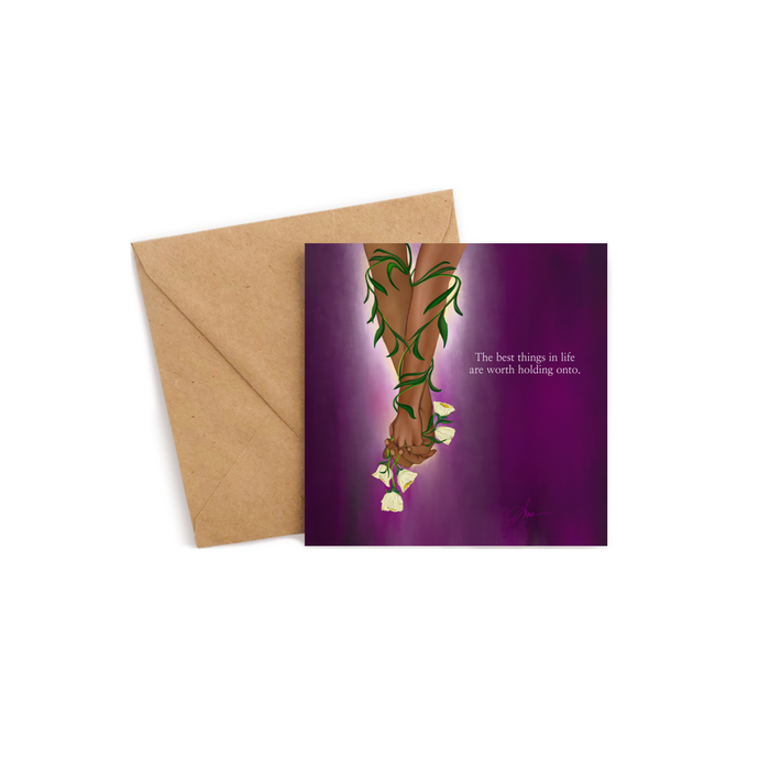 Worth Holding Onto | Greeting Card