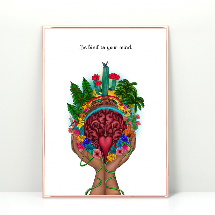 Be Kind to Your Mind | Art Print