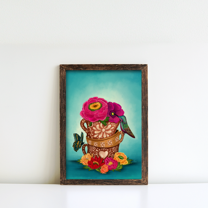 Full Cup, Full Heart | Art Print | NEW