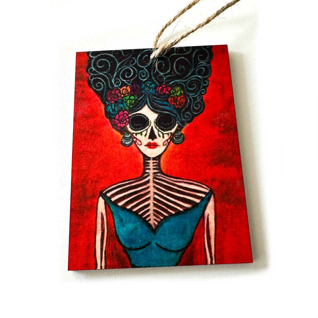 Living Flowers Wood Print Art by Anna Alvarado