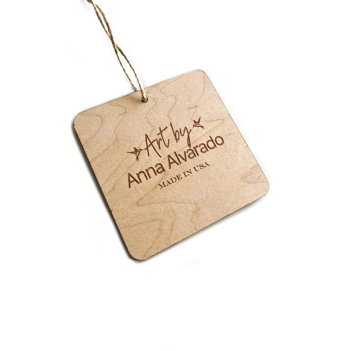 Inhale Love Exhale Gratitude | Wood Print