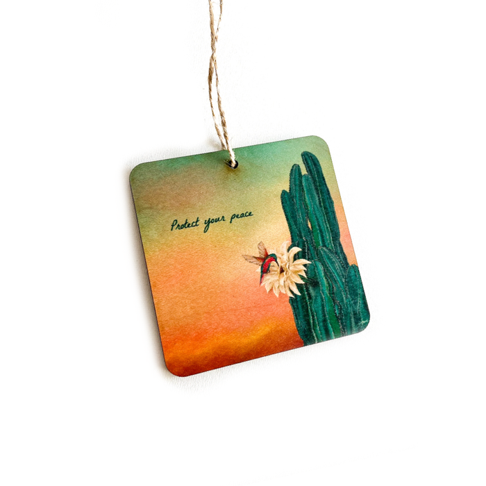 Protect Your Peace | Wood Print