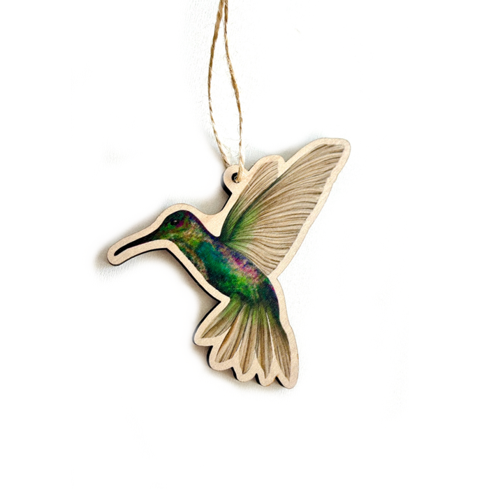 Hummingbird Magic | Wood Print