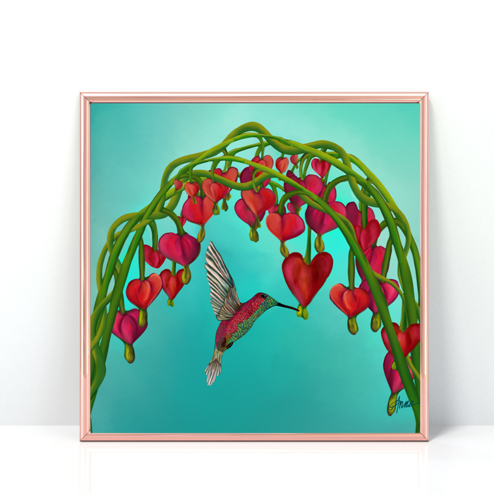 Self-love is the Best Kind of Love  | Mini Art Print with Quote | LAST CHANCE