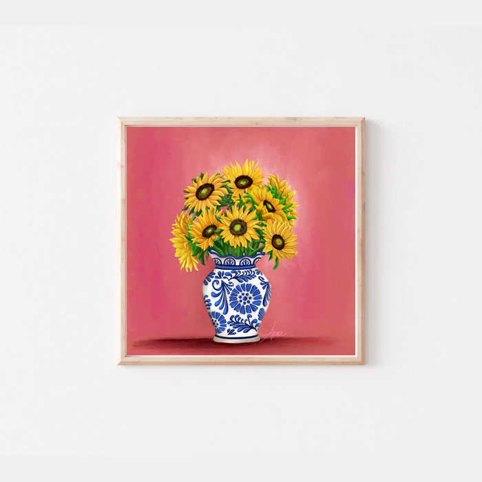 Sunlit Bloom | Art Print | NEW