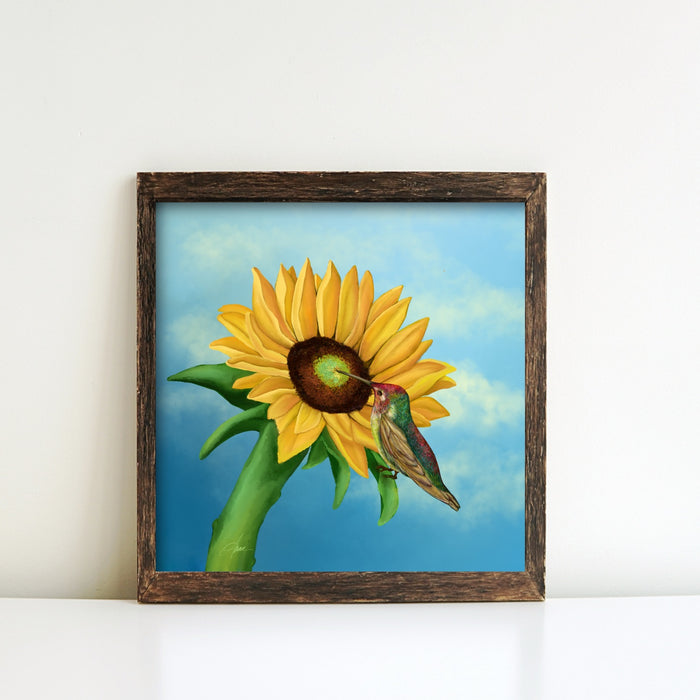 Just Keep Showing Up | Quote Art Print | NEW