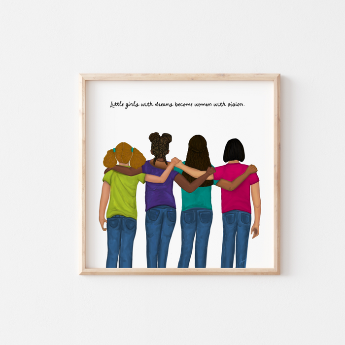 Big Dreamers | Mini Quote Art Print