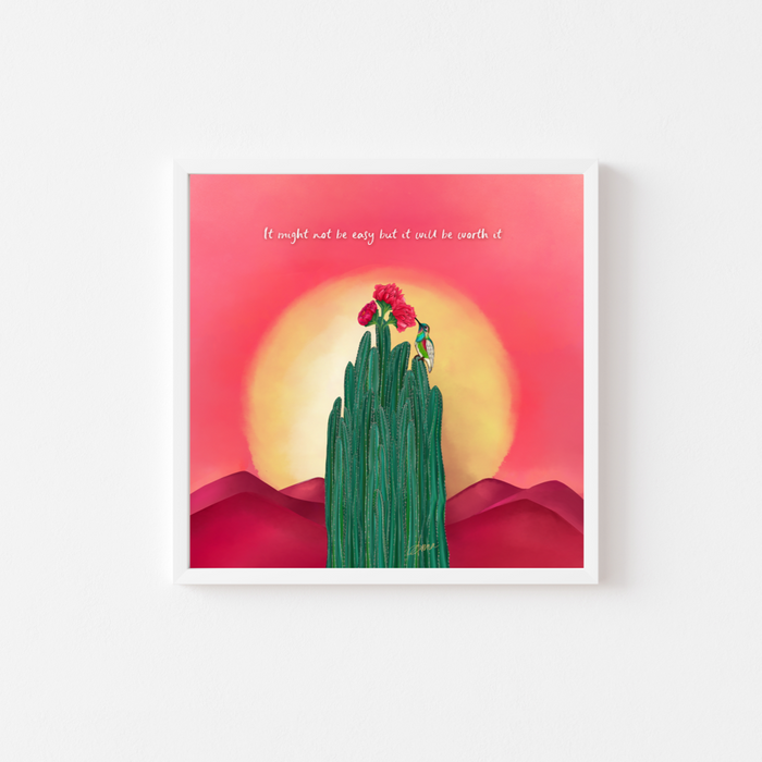 It’ll Be Worth It | Quote Art Print