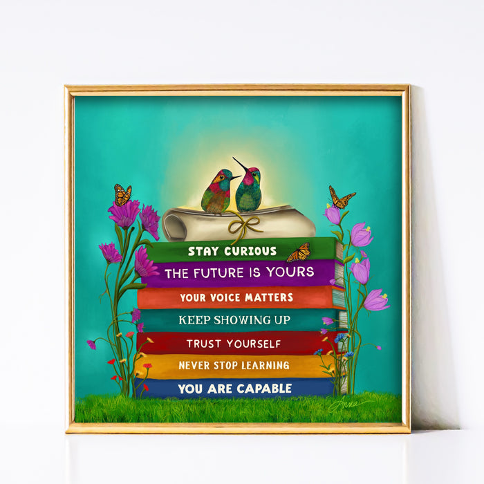 Words to Live By | Quote Art Print | NEW
