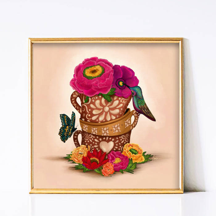 Full Cup, Full Heart | Art Print | NEW