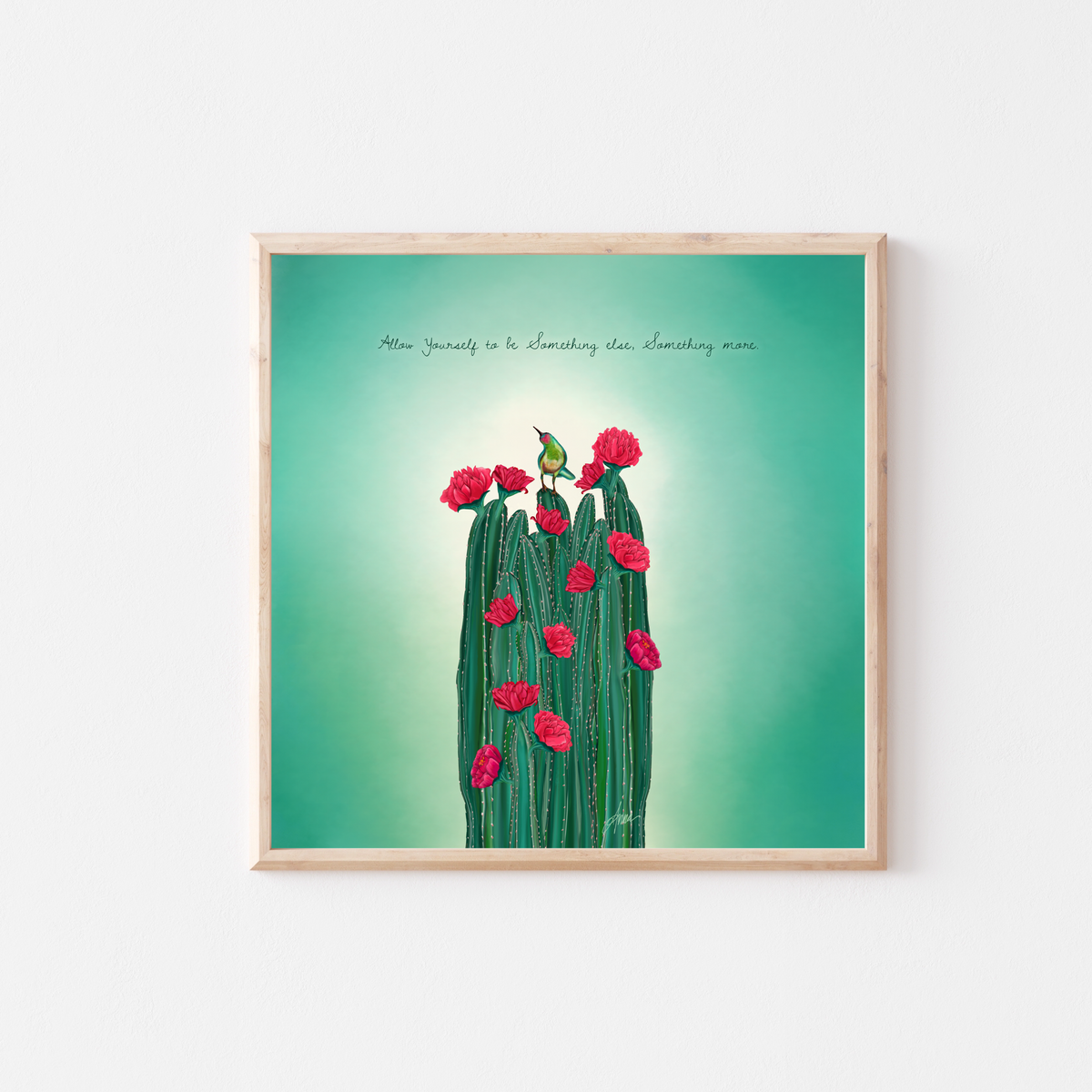 Be Something Else, Something More | Quote Art Print | NEW– Art by Anna ...