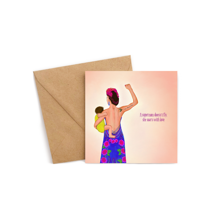 Viva La Mama with Quote | Greeting Card