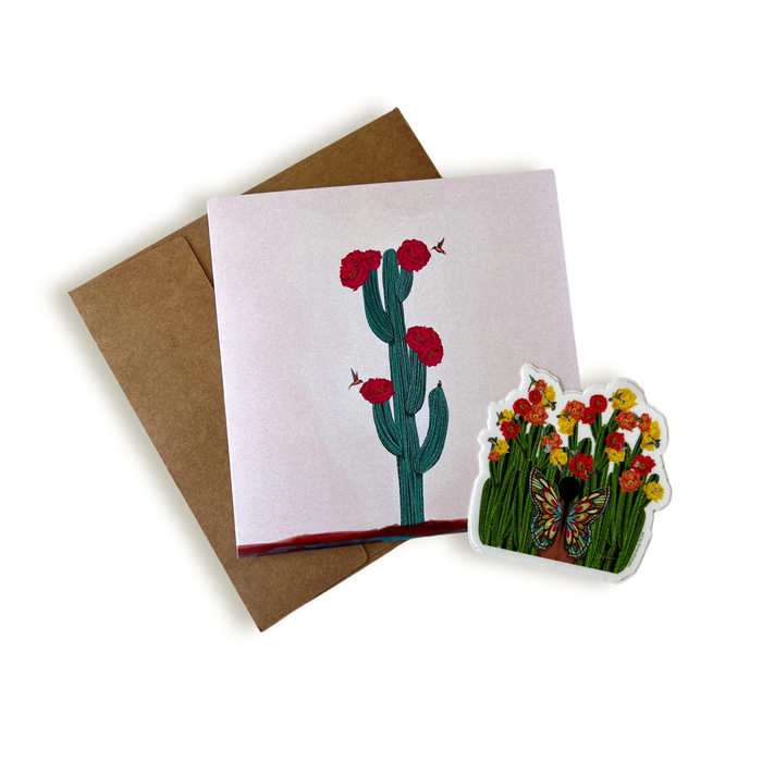 Good Things Take Time | Card and Sticker Bundle