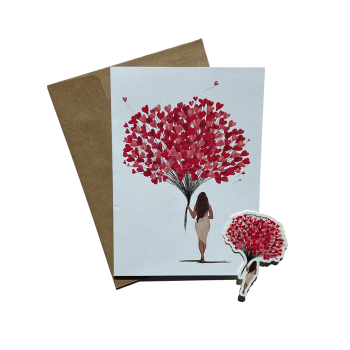 Love Yourself Madly | Card and Sticker Bundle