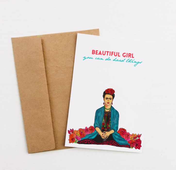 Beautiful Girl | Greeting Card