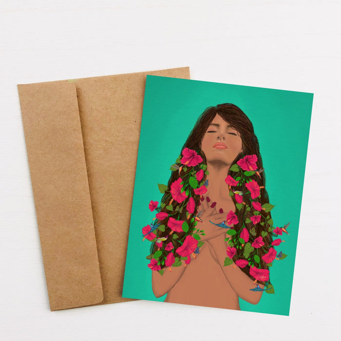 Blooming in Love | Greeting Card