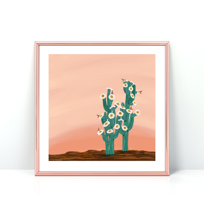 Blushing Desert | Art Print | LAST CHANCE
