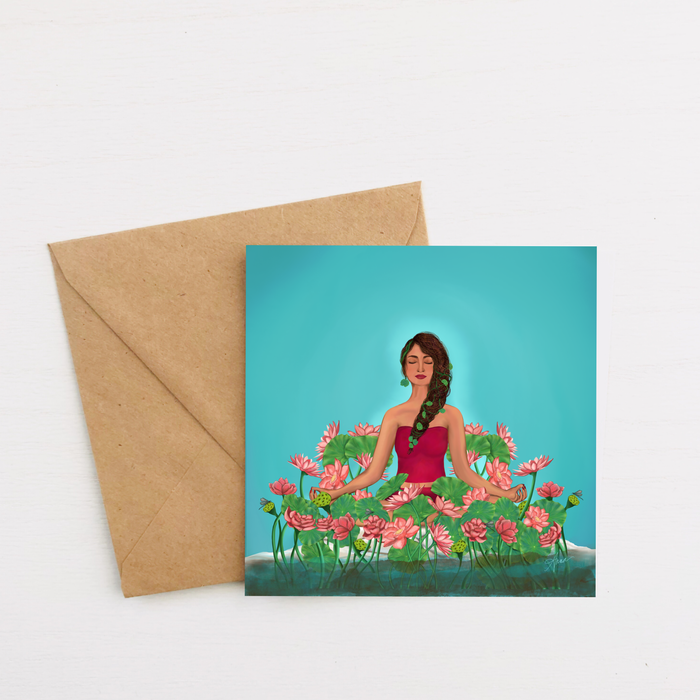 Blooming Gracefully | Greeting Card