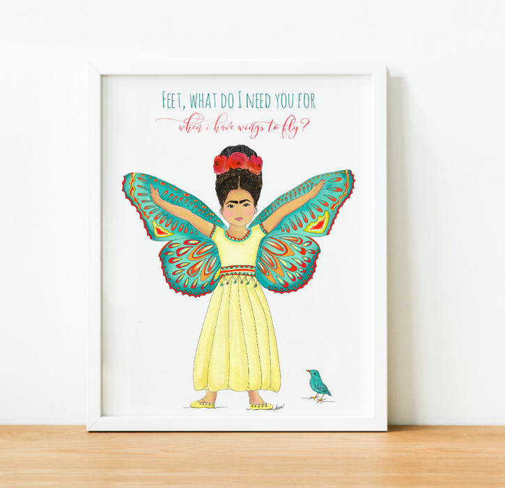 Wings to Fly | Art Print | LAST CHANCE