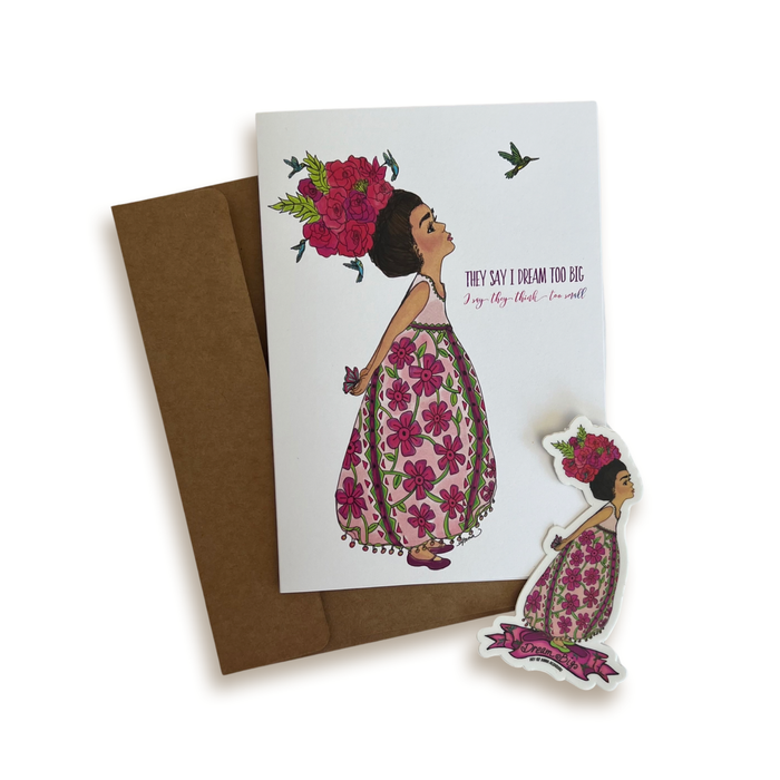 Dream Big | Card and Sticker Bundle