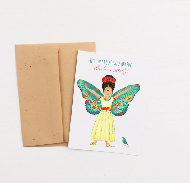 Wings To Fly | Greeting Card