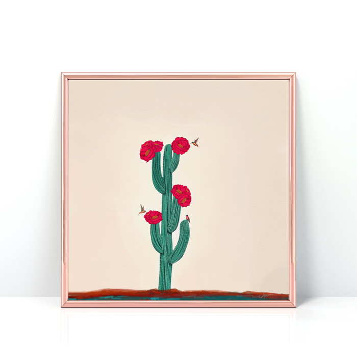 Desert Bloom | Art Print | LAST CHANCE