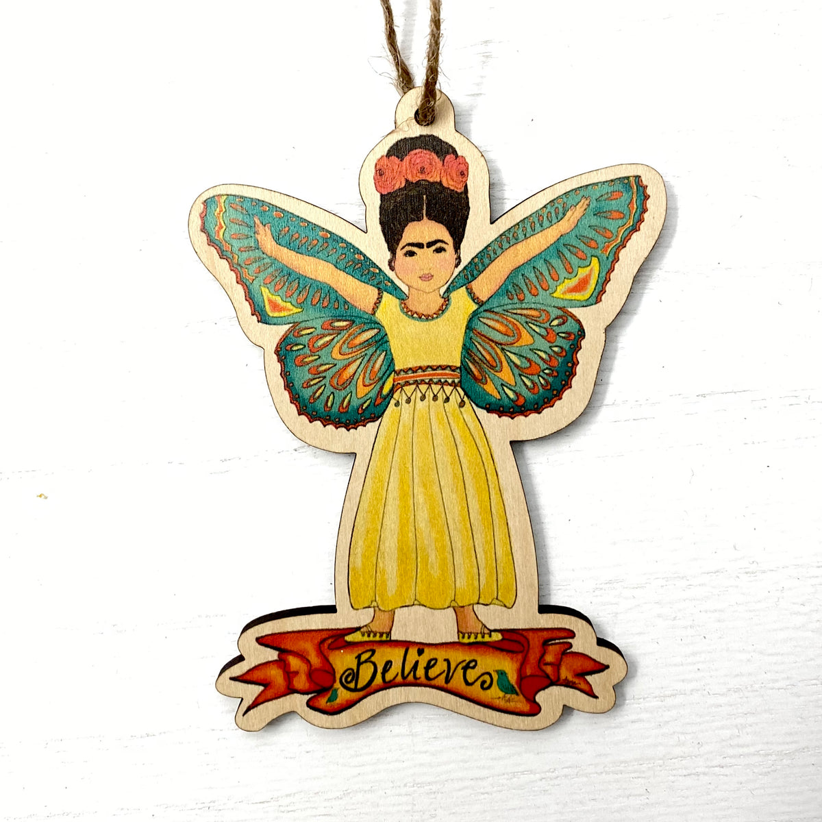 Believe Wood Print Art by Anna Alvarado