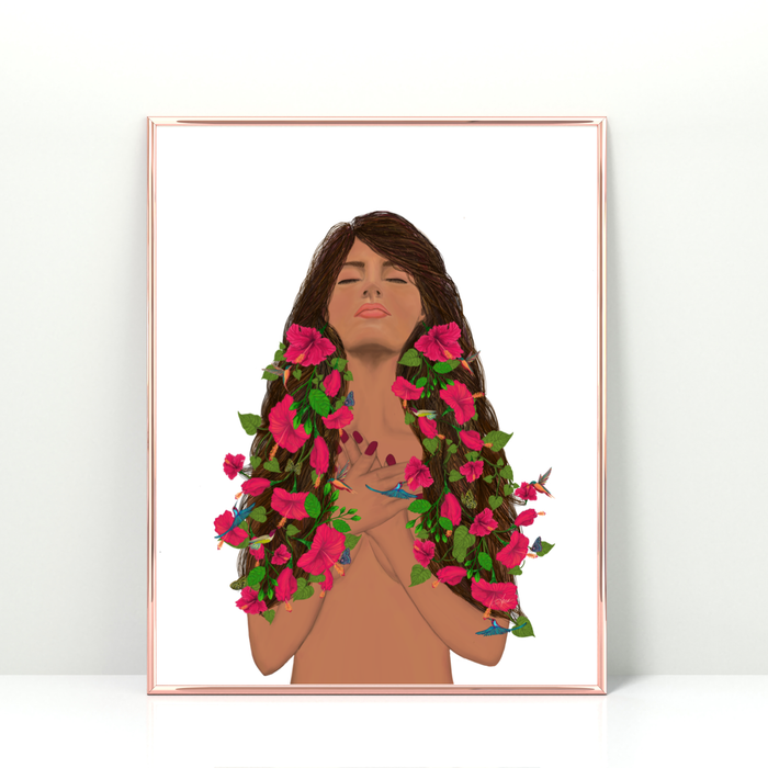 Blooming in Love | Art Print | LAST CHANCE