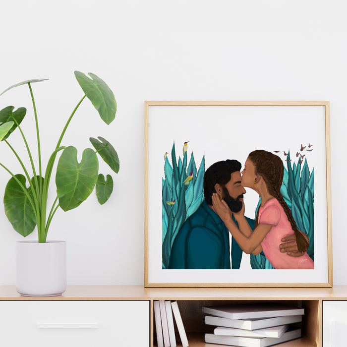 Girl Dad | Art Print
